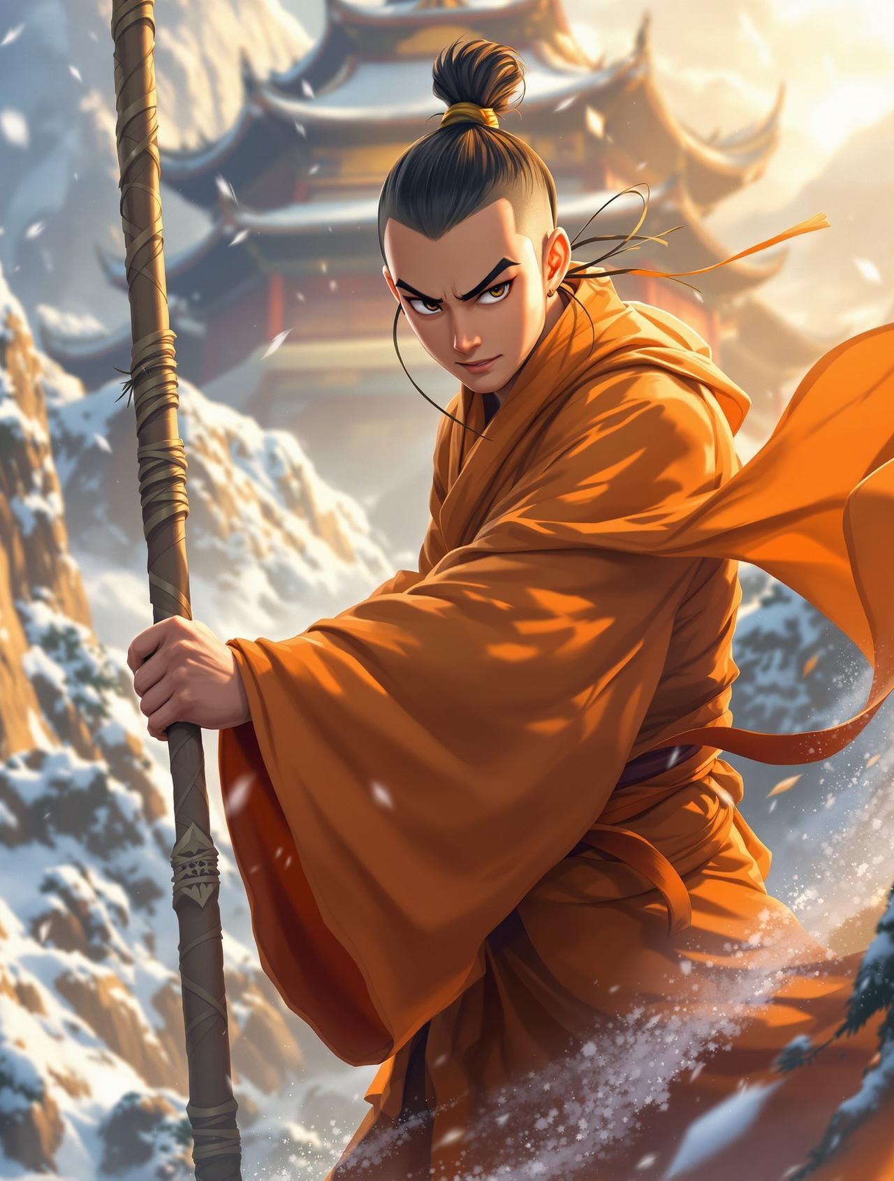 少林棍僧 - 动漫大片主题片库
